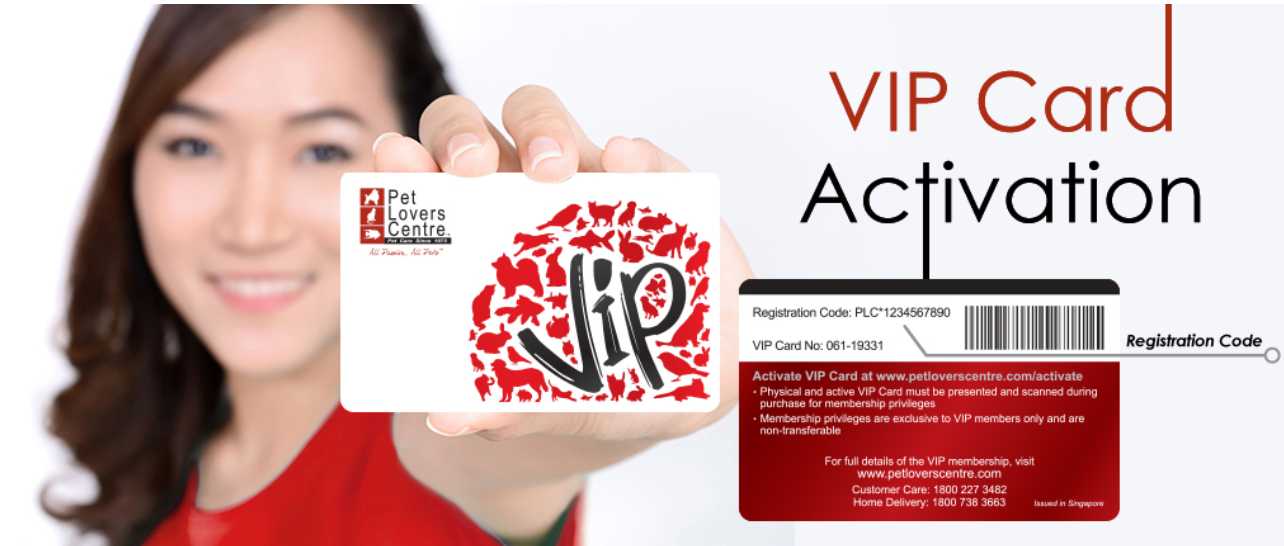 How do I activate my VIP membership card? PLC Help Centre